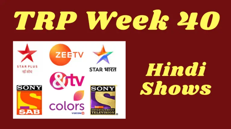 TRP Ratings This Week 2023