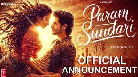 Param Sundari Movie Cast Sidharth Malhotra Janhvi Kapoor