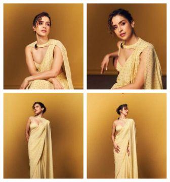 Sanya Malhotra’s Saree Moment