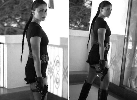 Alia Bhatt Channels Lara Croft in a Powerful Halloween 2025 Look