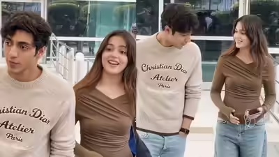 Aneet Padda Calls Ahaan Panday One of the Best Men in the World; Rumoured Couple Recreate Saiyaara Magic With Warm Hug 2 Aneet Padda Calls Ahaan Panday One of the Best Men in the World