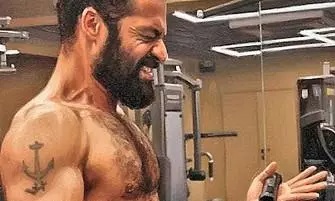 Jr NTR Rugged New Look for NTRNeel Sets Social Media on Fire 2 Jr NTR Rugged New Look for NTRNeel