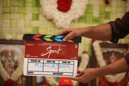 Prabhas Sandeep Reddy Vanga Spirit Movie Begins Shoot