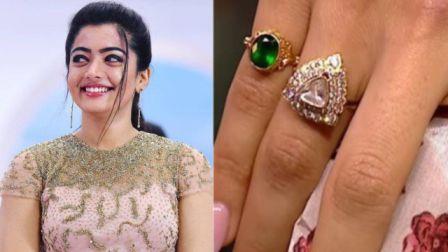 Rashmika Mandanna Finally Shows Off Engagement Ring, Blushes When Vijay Deverakonda’s Name Comes Up 1 Rashmika Mandanna Finally Shows Off Engagement Ring