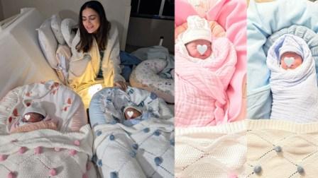 Shraddha Arya Marks One Year of Motherhood to Her Twins