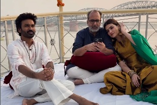 Tere Ishk Mein Movie Cast Dhanush and Kriti Sanon