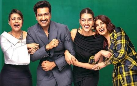 Two Much with Kajol and Twinkle Vicky Kaushal Witty Reply on Sex or Conversation