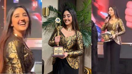 Ashnoor Kaur Won Youth Inspiration Award at Lions Gold Awards 2025