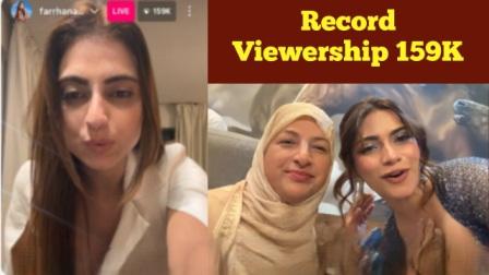 Farrhana Bhatt Viewership Hits 159K Surpasses All Former Female Bigg Boss Contestants