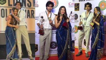 Harshad Chopda and Shivangi Joshi Won Lions Gold Awards 2025