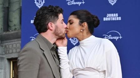 Nick Jonas and Priyanka Chopra Seal the Moment With a Kiss