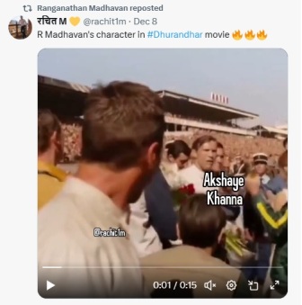 R Madhavan Joins Dhurandhar Meme Wave Amid Akshaye Khanna Craze