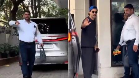 Ranbir Kapoor Security Team Gets Into Tense Exchange With Paparazzi