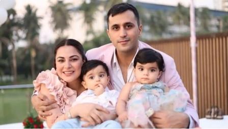 Shraddha Arya and Rahul Nagal Reveal First Glimpse of Twins Siya and Shaurya